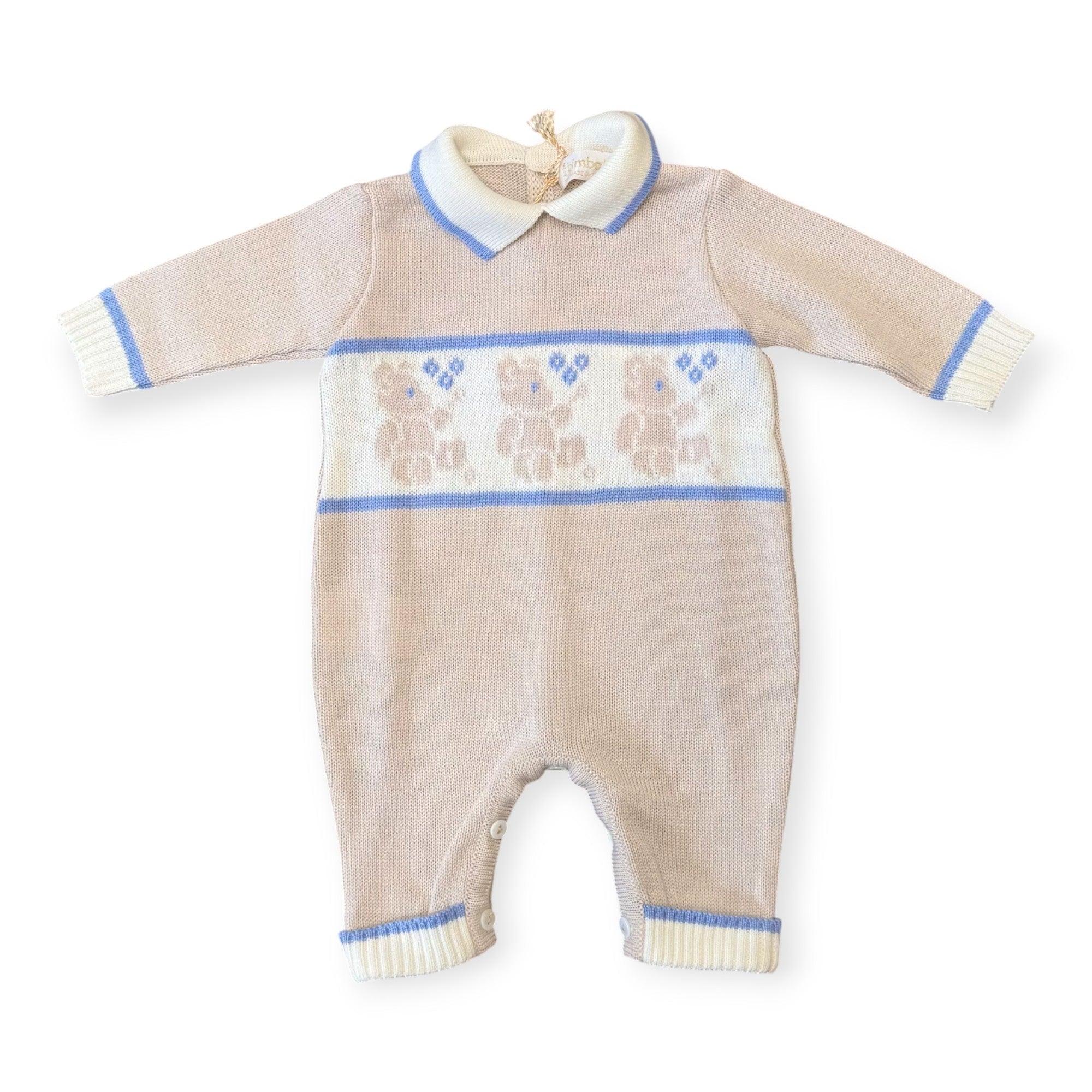Coordinato nascita Misto Lana BEIGE Little Bear 7827 corredino e abbigliamento neonato | NANU' BABY