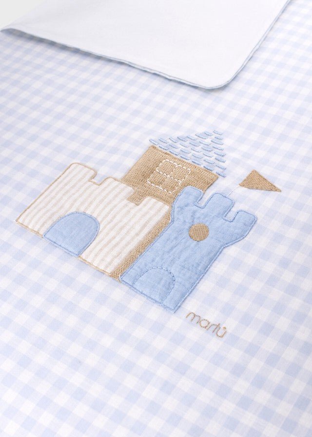 Coperta Cotone Cielo Sabbia EK5582 corredino e abbigliamento neonato | NANU' BABY