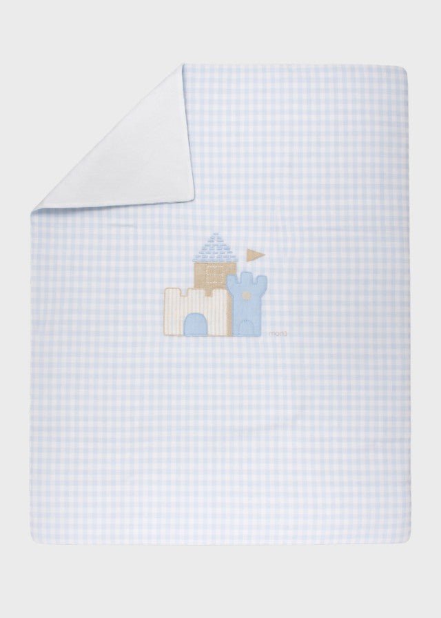 Coperta Cotone Cielo Sabbia EK5582 corredino e abbigliamento neonato | NANU' BABY