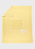 Coperta Cotone Fiori Giallo 194 - G corredino e abbigliamento neonato | NANU' BABY