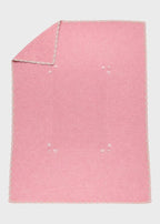 Coperta Cotone Fiori Rosa NAIME/CO - R corredino e abbigliamento neonato | NANU' BABY