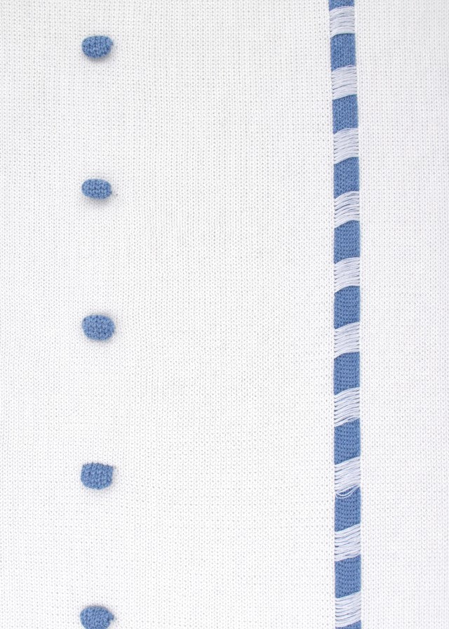 Coperta Cotone Pois Ricamati FEKELI/CO corredino e abbigliamento neonato | NANU' BABY