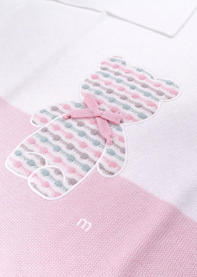 Coperta Cotone Rosa Multicolor EK5180BIS/R corredino e abbigliamento neonato | NANU' BABY