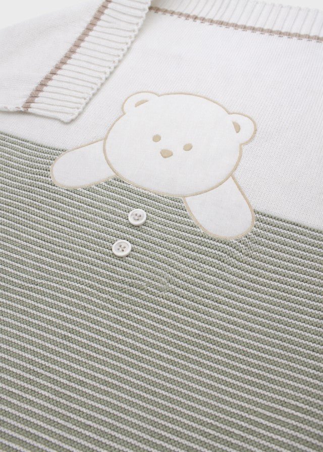 Coperta Cotone Teddy Verde PC05605 corredino e abbigliamento neonato | NANU' BABY