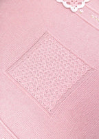 Coperta Fiori Ricamati Rosa SOFIA/CO corredino e abbigliamento neonato | NANU' BABY