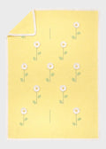 Coperta Margherite Applicate Giallo ZULEYA/CO - G corredino e abbigliamento neonato | NANU' BABY