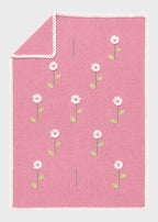 Coperta Margherite Applicate Rosa ZULEYA/CO - R corredino e abbigliamento neonato | NANU' BABY