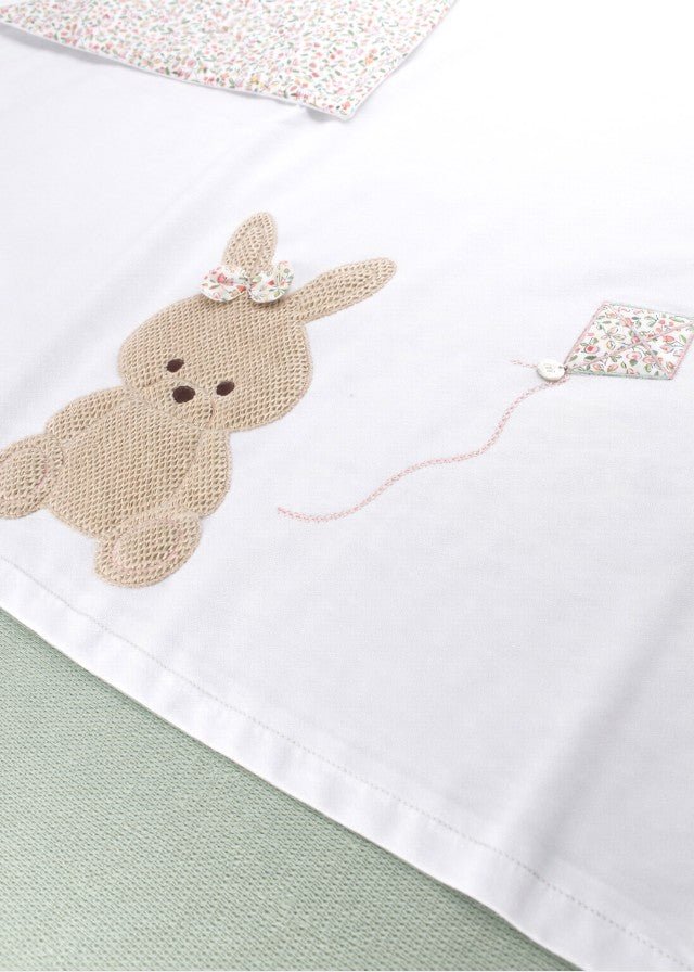 Coperta Tessuto Verde Sabbia EK5481F/V corredino e abbigliamento neonato | NANU' BABY