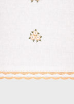 Coperta Volant Fiorellini Avorio PROVENZA/CO corredino e abbigliamento neonato | NANU' BABY