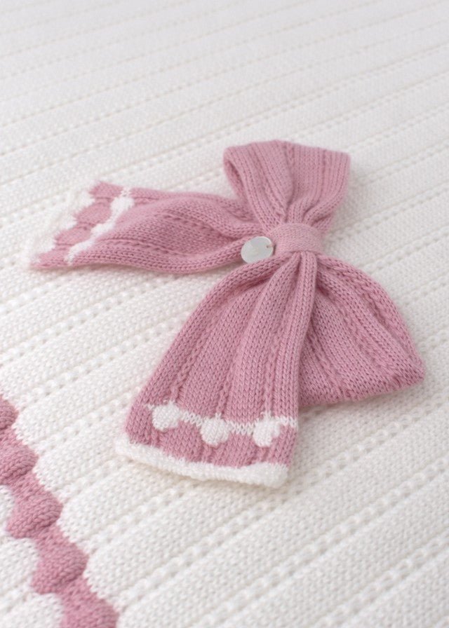 Copertina Cotone Fiocco Melograno EK1680 corredino e abbigliamento neonato | NANU' BABY