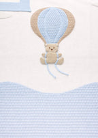 Copertina Cotone Mongolfiera Cielo EK5080 corredino e abbigliamento neonato | NANU' BABY