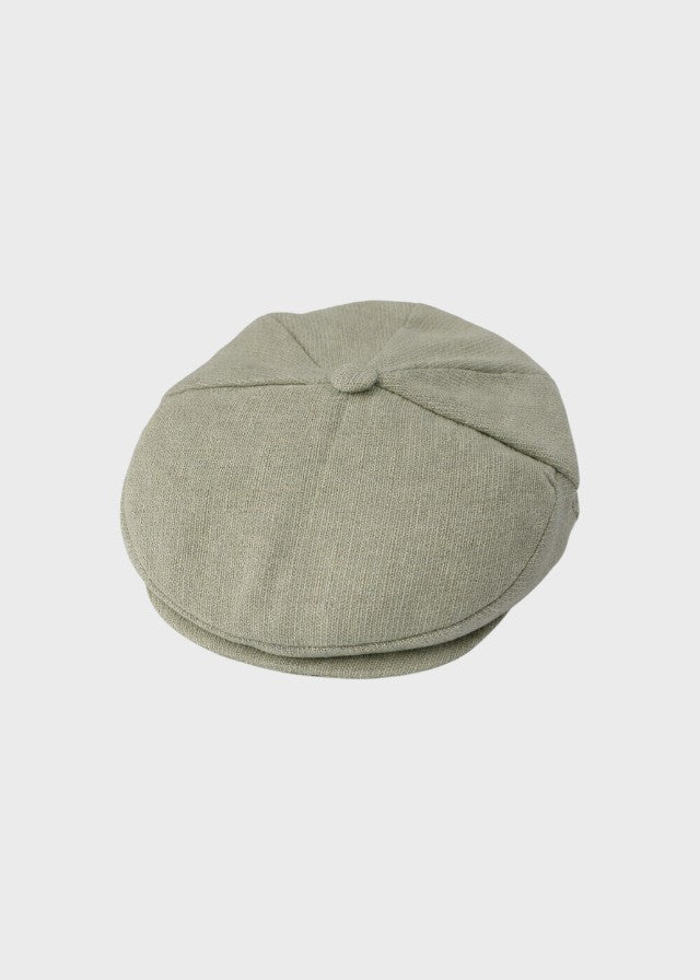 Coppola Cotone Cerimonia Verde corredino e abbigliamento neonato | NANU' BABY