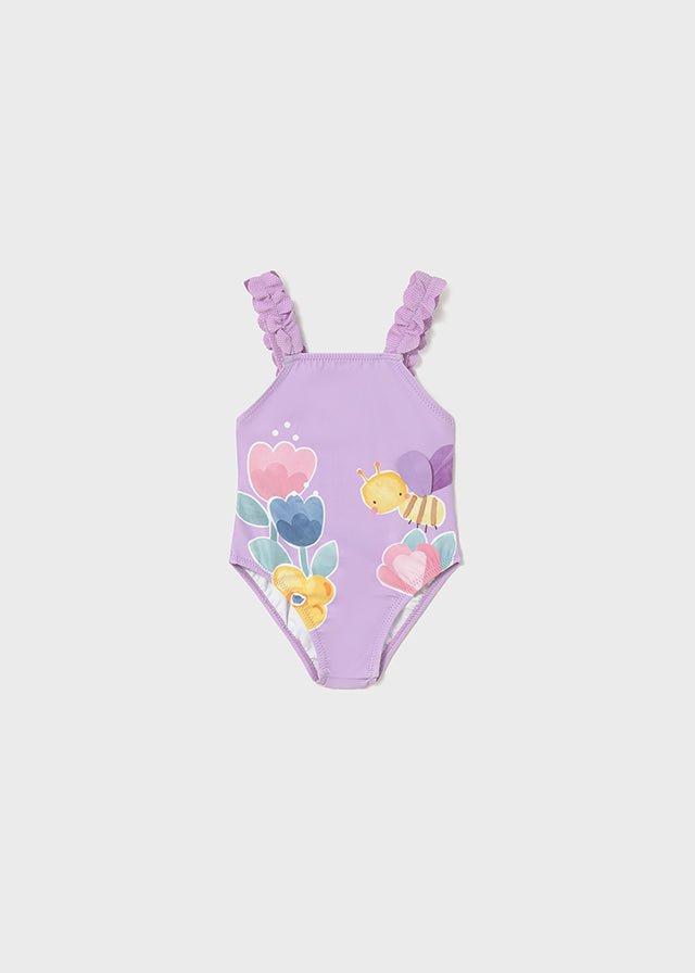 Costume Mare Grafica Viola 1755/24 corredino e abbigliamento neonato | NANU' BABY