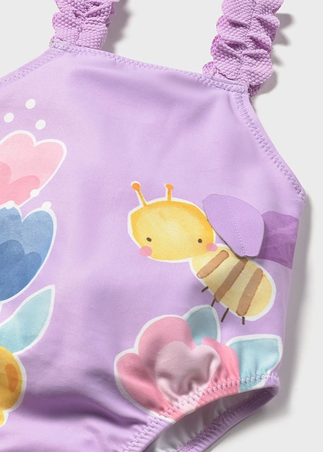 Costume Mare Grafica Viola 1755/24 corredino e abbigliamento neonato | NANU' BABY