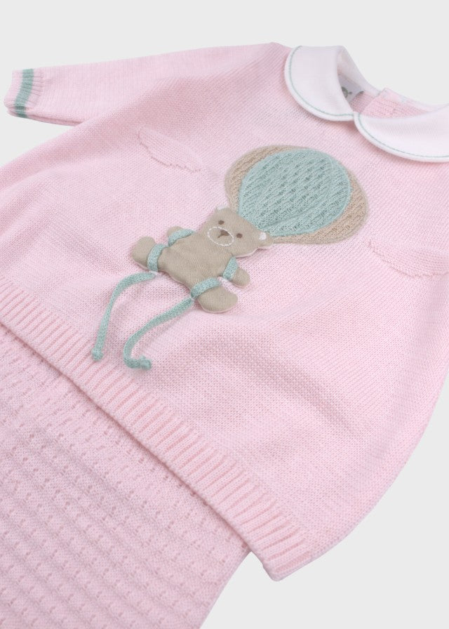 Completo Cotone Mongolfiera Rosa EK5019R