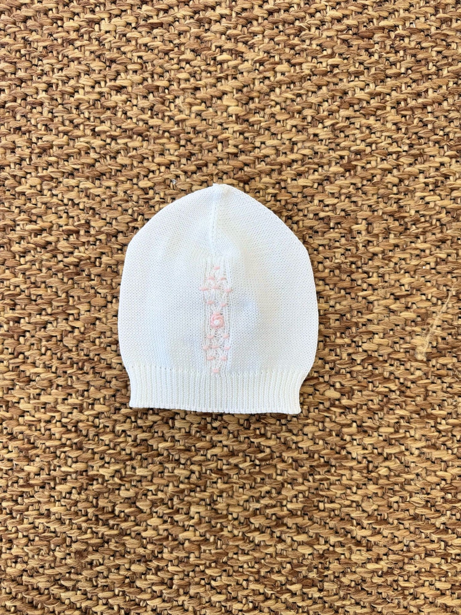 Cuffia in maglia Neonata BIANCO MARCO/CU