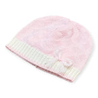 Cuffia Neonata Rosa Pura Lana Teddy 7777 corredino e abbigliamento neonato | NANU' BABY