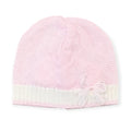 Cuffia Neonata Rosa Pura Lana Teddy 7777 corredino e abbigliamento neonato | NANU' BABY
