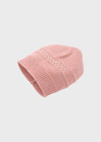 Cuffia Punto Smok Rosa SOFIA/CU corredino e abbigliamento neonato | NANU' BABY