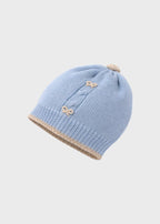 Cuffia Punto Vapore Azzurro ROBERTO/CU corredino e abbigliamento neonato | NANU' BABY