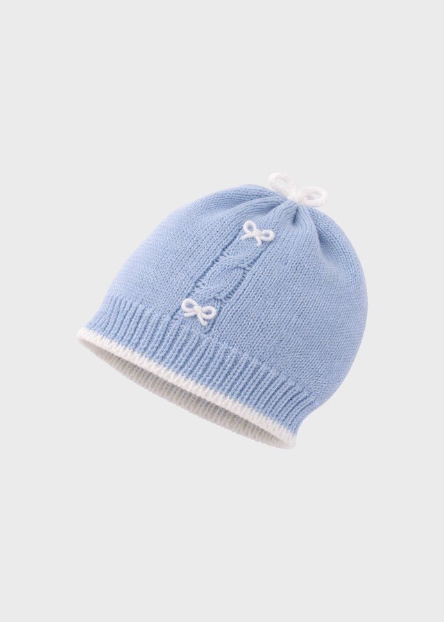 Cuffia Punto Vapore Cielo ROBERTO/CU - C corredino e abbigliamento neonato | NANU' BABY