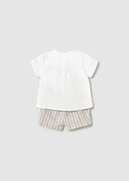 Completo Lino Avorio MAYORAL 1211/A