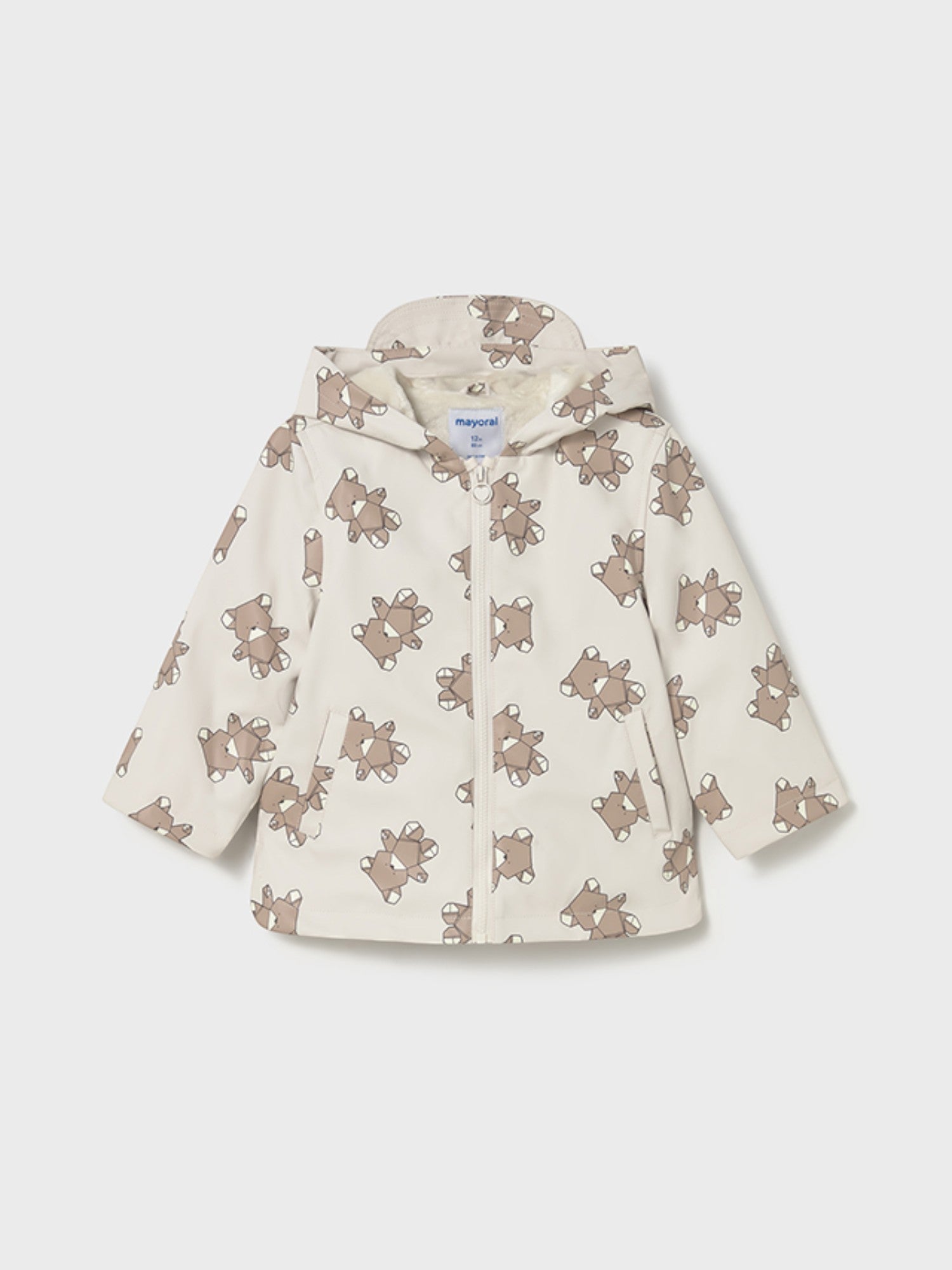 Ivory Raincoat for Girls 2439/92