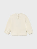 Long sleeve T-shirt for girls CREAM 2075/79