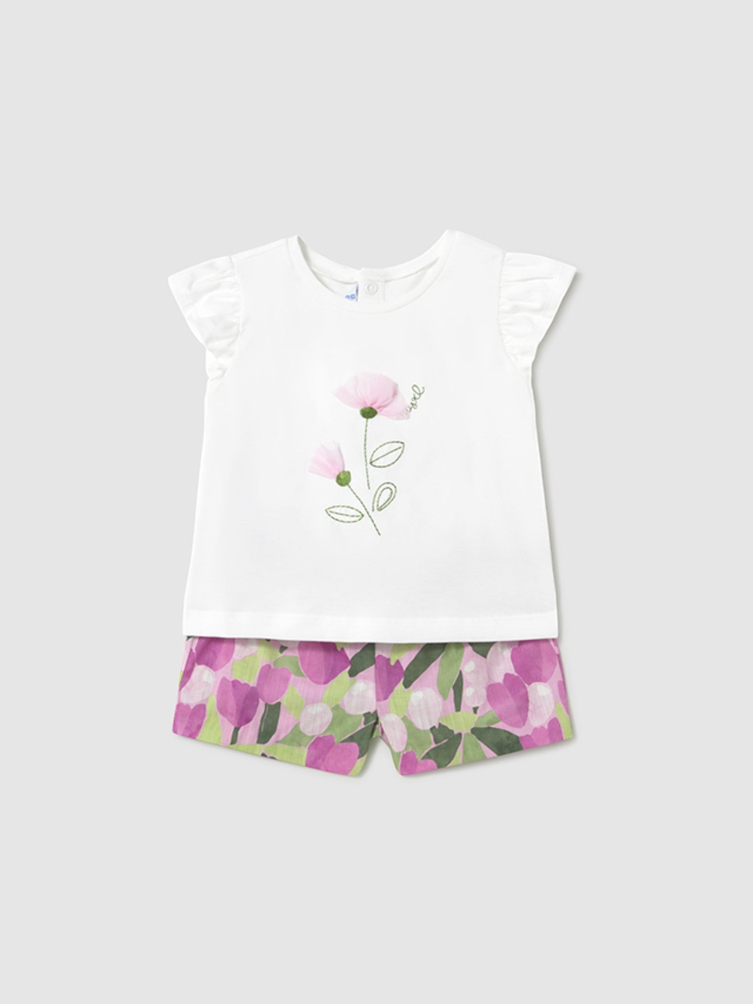 Comp. bermuda stampa Bimba ROSA 1237/15