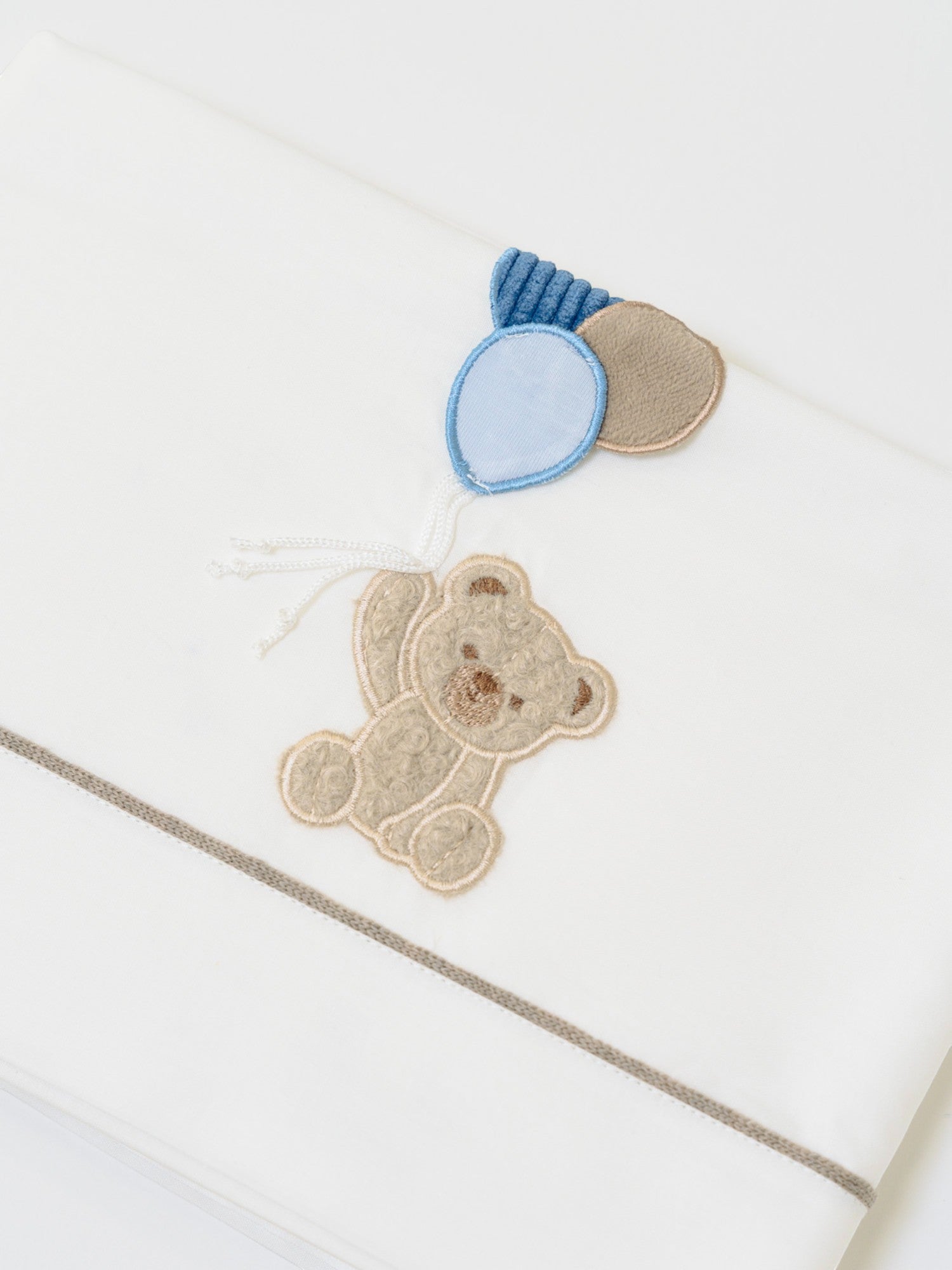 Lenzuolino Neonato AZZURRO LL1110 -  NANU' BABY