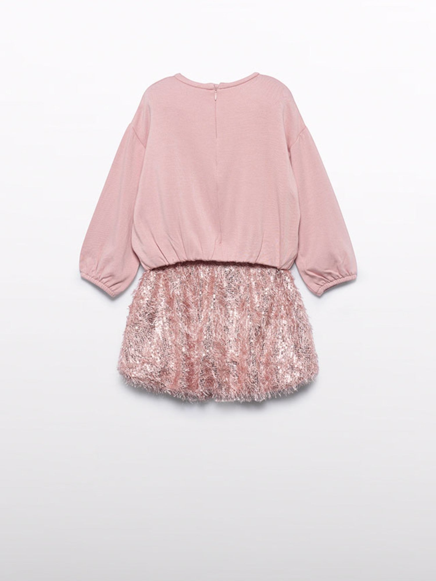 Compl. gonna frange lustrini Bimba Rosa 5539/8 -  NANU' BABY