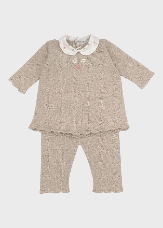 NAIME/CN-T Floral Embroidery Birth Set