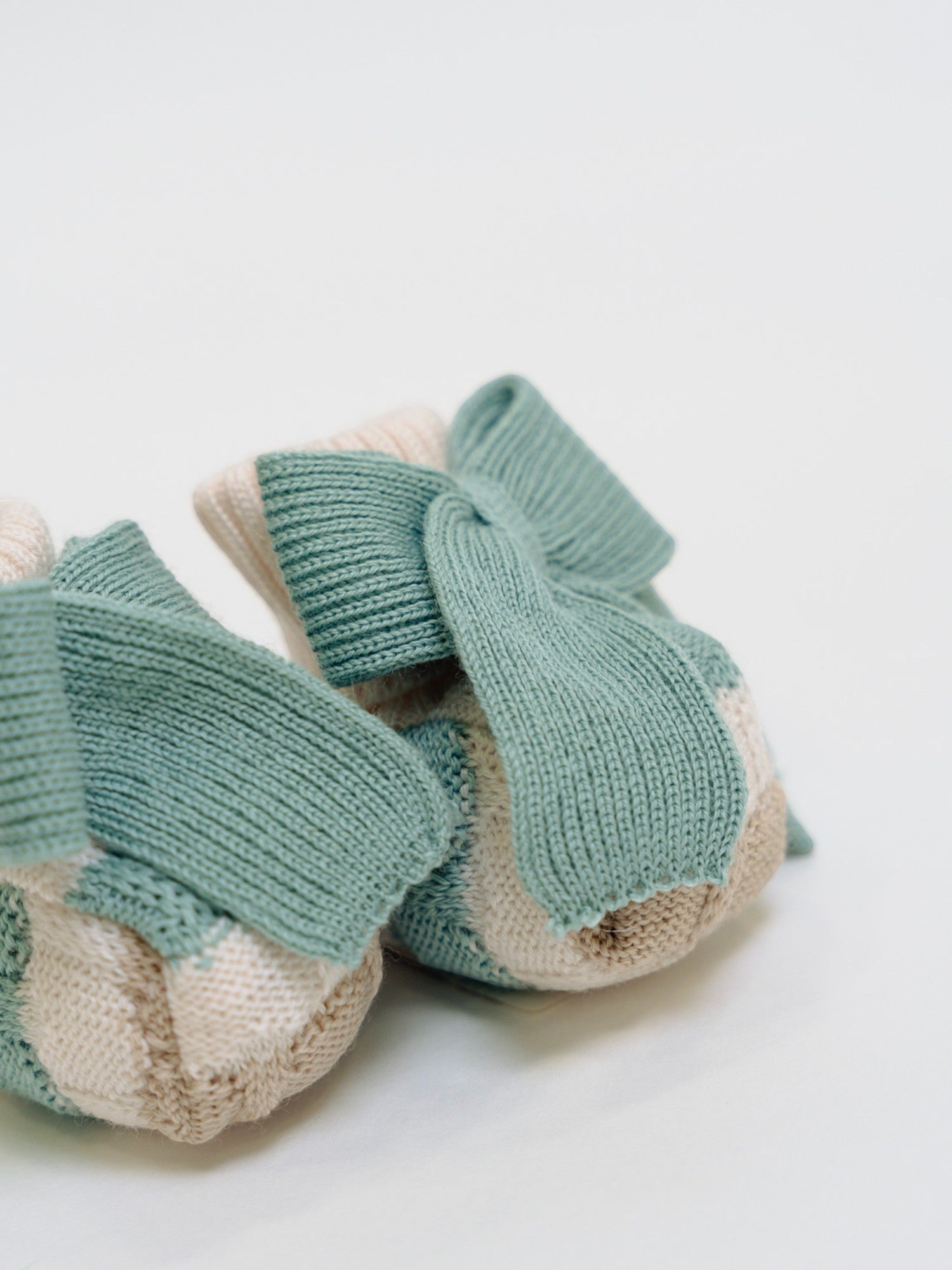 Babbucce Neonata Verde IN23S/V -  NANU' BABY