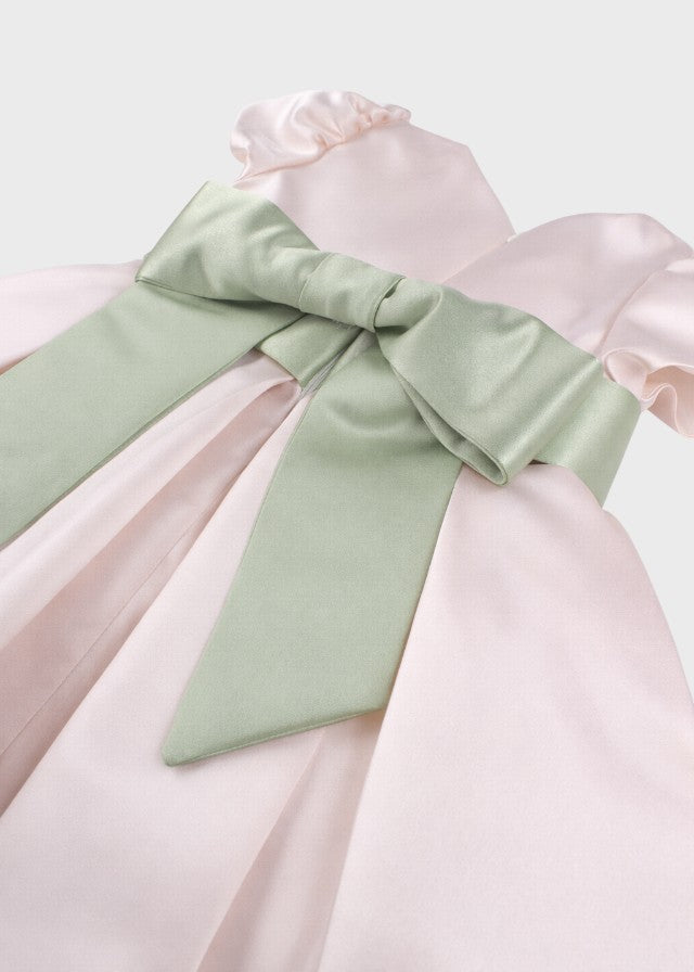 Abito Raso Fascia Rosa GG2636I