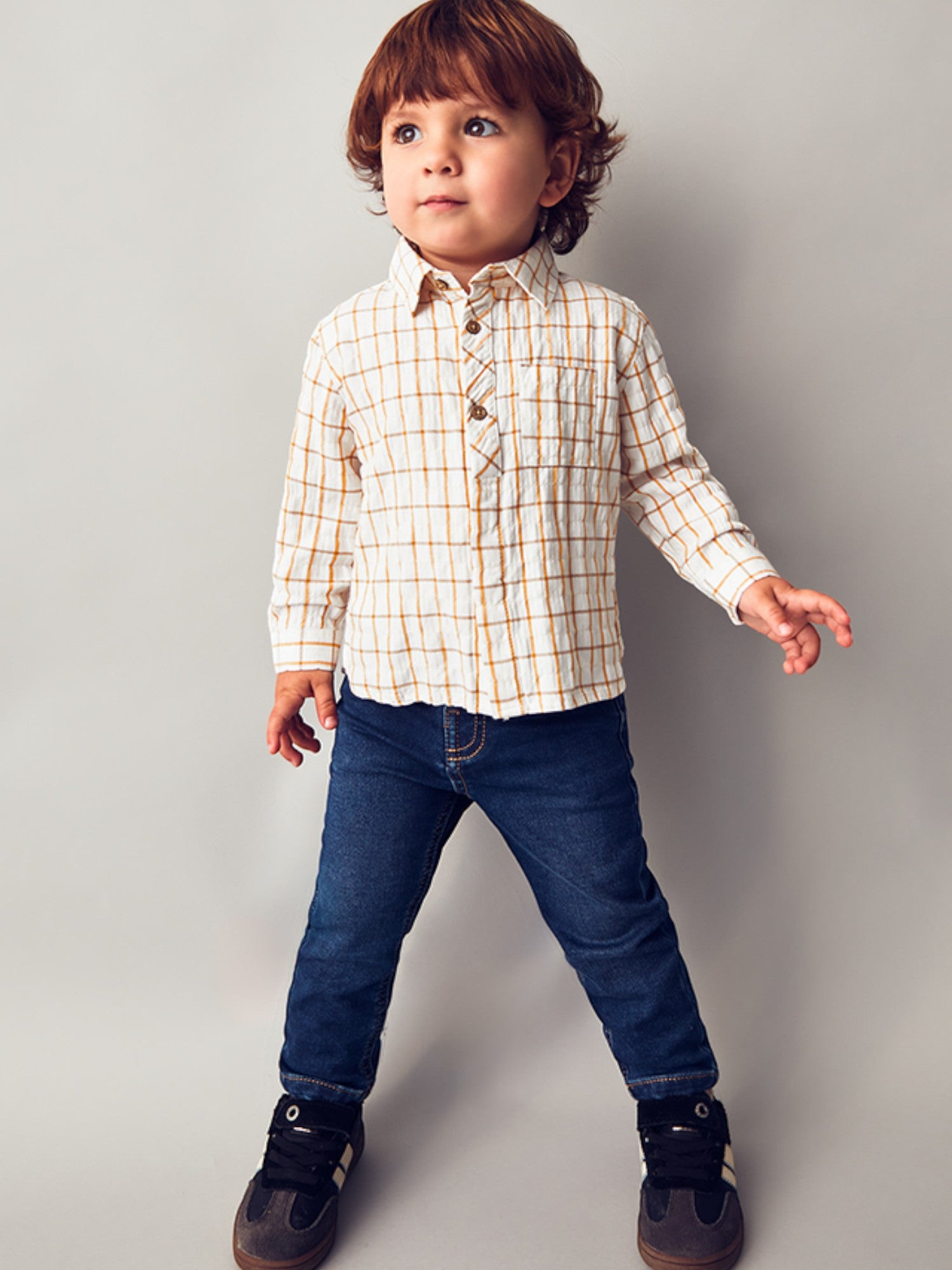 Pantalone soft denim Bimbo Blu 2502/70 -  NANU' BABY