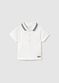 Polo Cotone Bianco MAYORAL 190/B