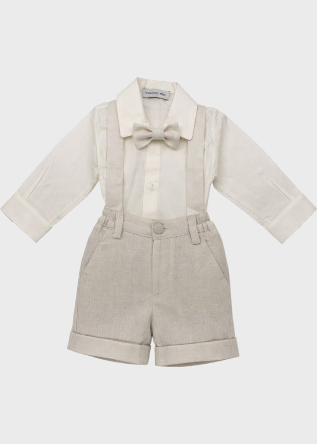 ECR0040/02 - Cerimonia - EMANUEL PRIS corredino e abbigliamento neonato | NANU' BABY