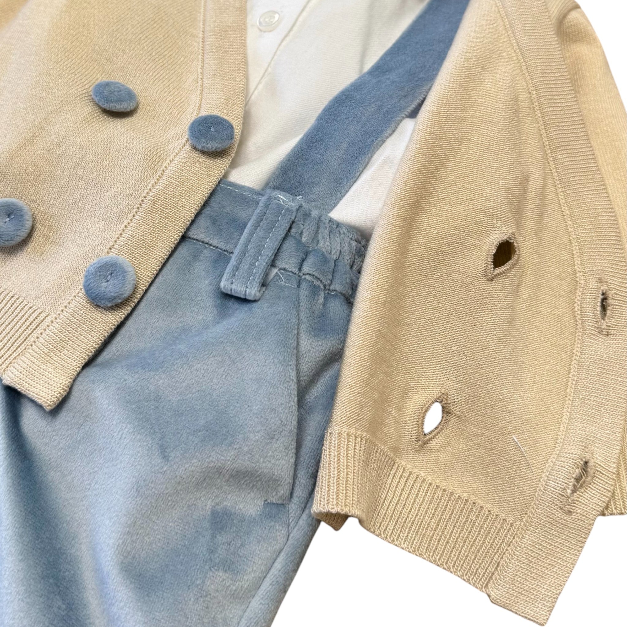 Completo Cerimonia Bimbo Avorio ECR0017I