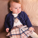 Check Patterned Shorts, Skirt Effect, Baby Girl, 3F744/2911