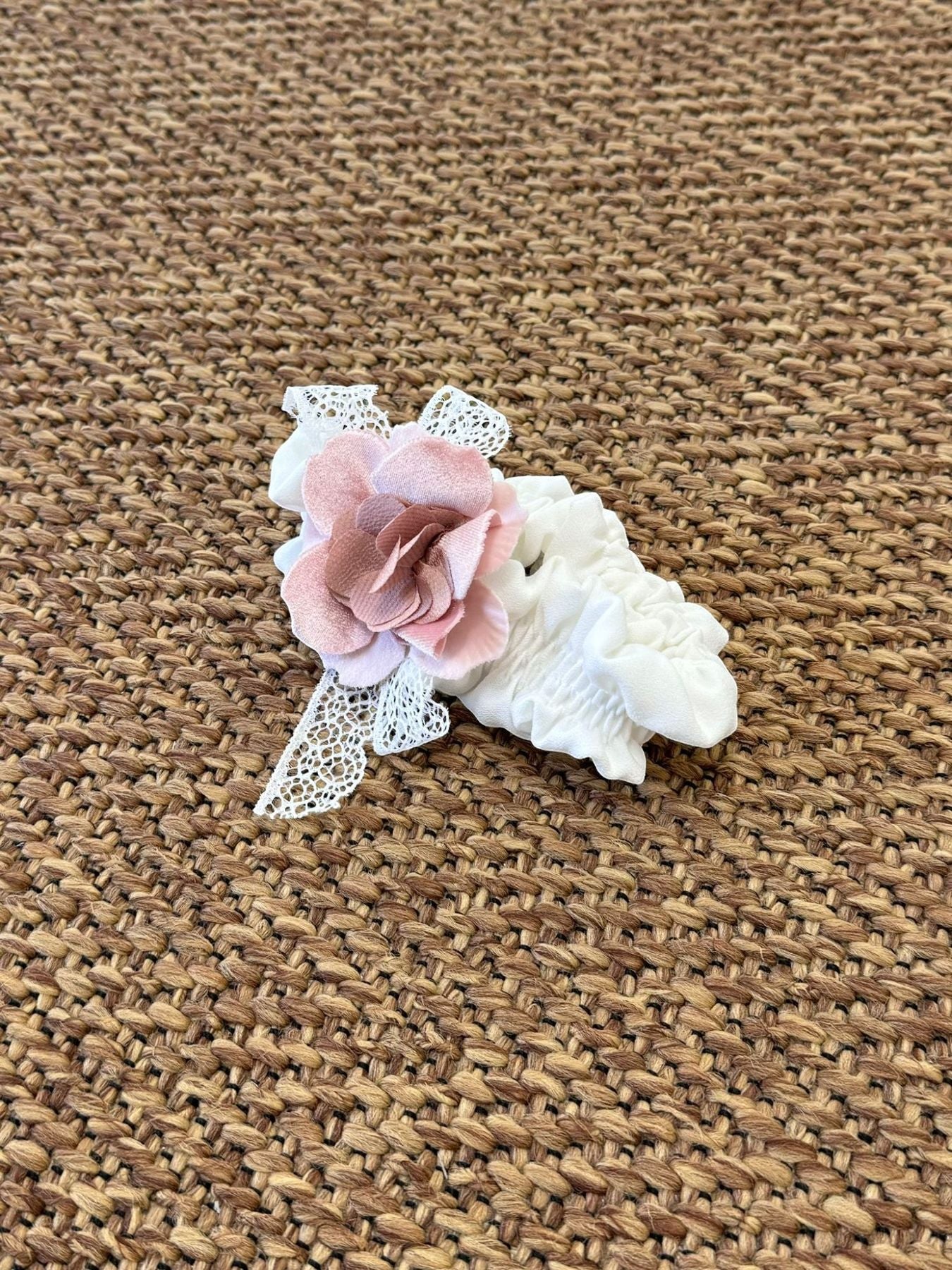 Fascia Cerimonia Vaniglia IK326FAT corredino e abbigliamento neonato | NANU' BABY