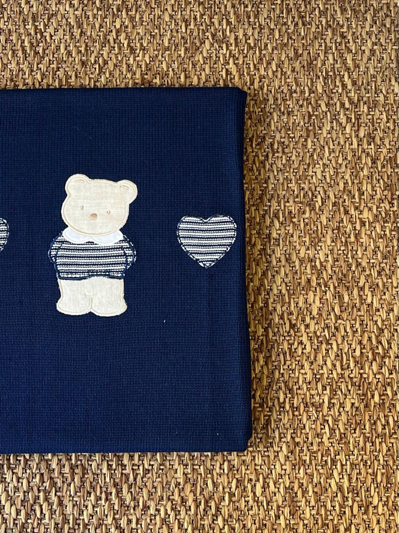 Coperta Teddy Neonato BLU TEDDY 198/B