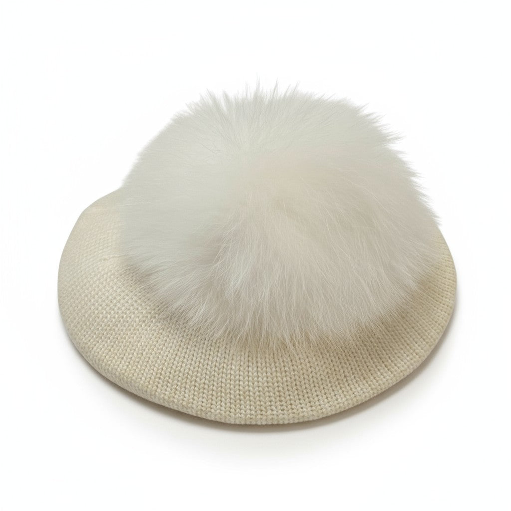 Basco Tessuto Pom Pon Volpe Bianco CT0211VA/B