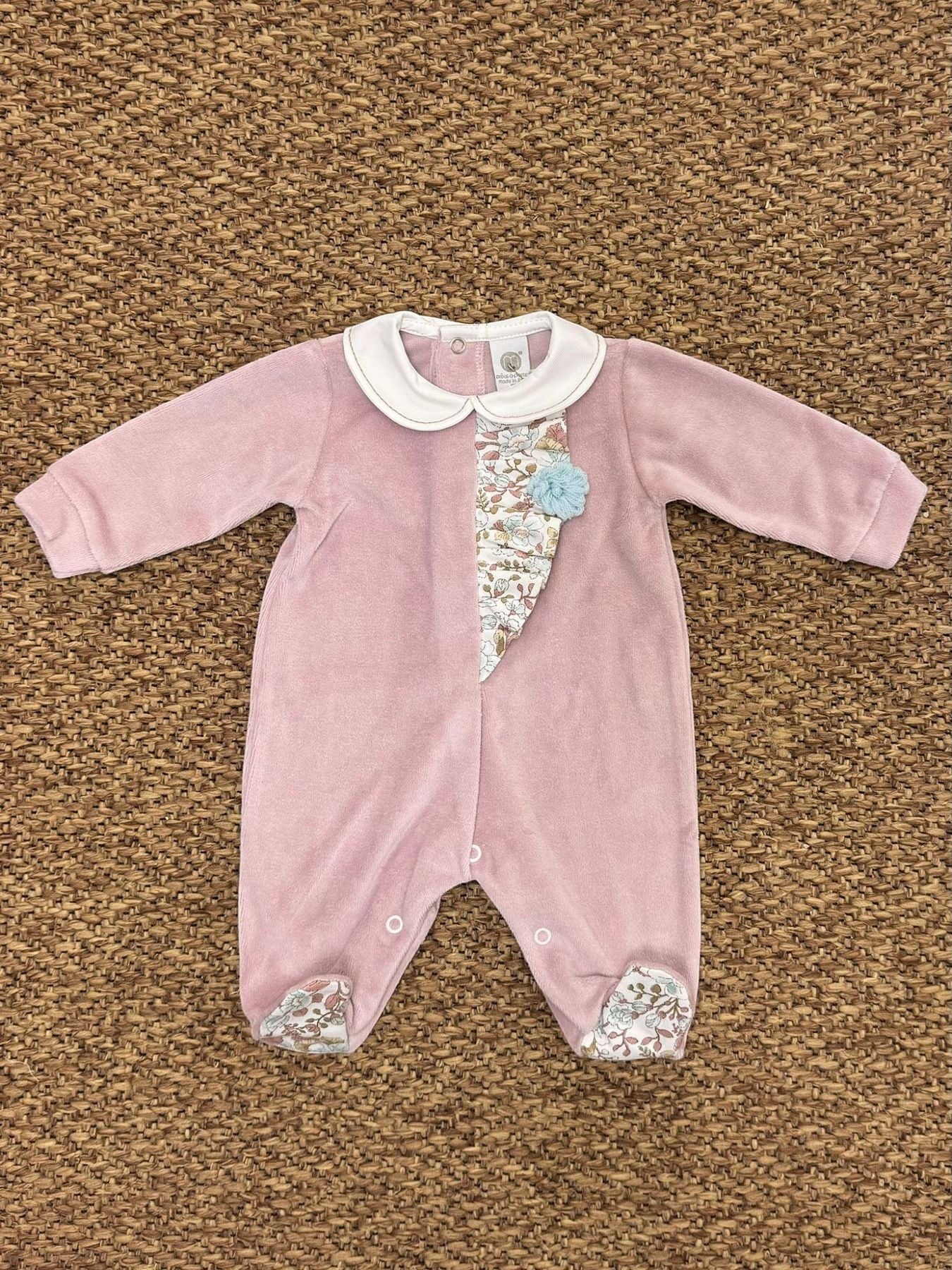 Tutina fantasia floreale Neonata MARSALA IG1514
