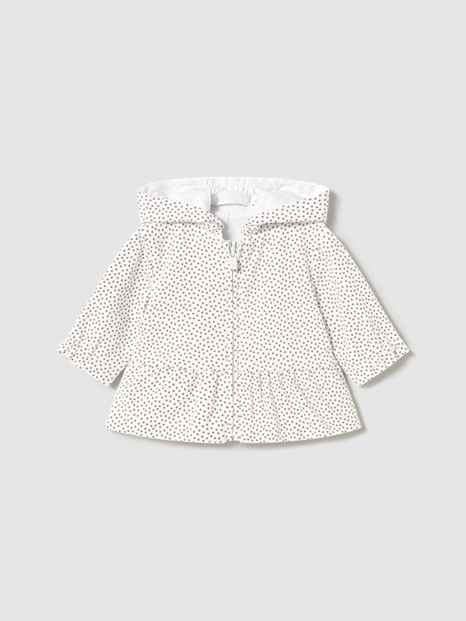 Giacca a vento reversibile Bimba BIANCO 1479 /B