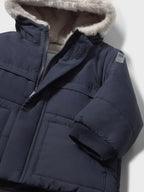 Giaccone orecchie pelo Bimbo Blu 2424/51