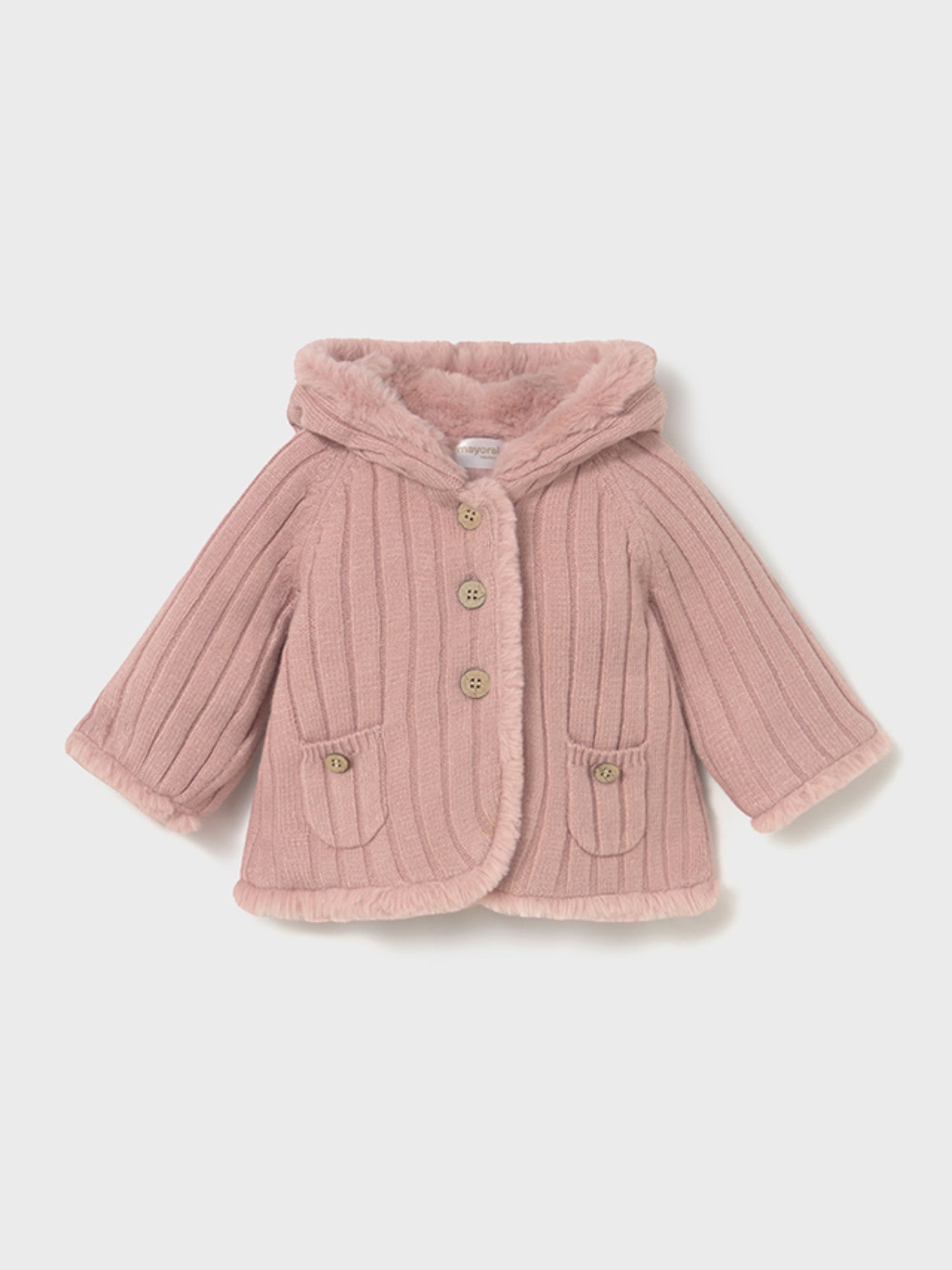 Giacca Bimba Rosa 2333/44 corredino e abbigliamento neonato | NANU' BABY