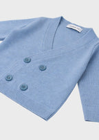 Giacca Doppio Petto Cielo ECA007I/C corredino e abbigliamento neonato | NANU' BABY