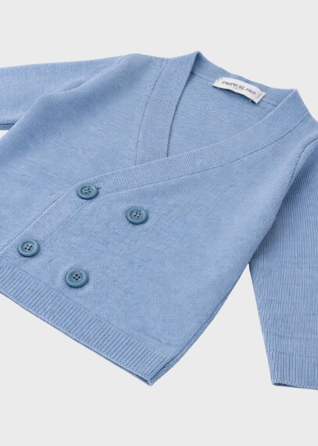 Giacca Doppio Petto Cielo ECA007I/C corredino e abbigliamento neonato | NANU' BABY