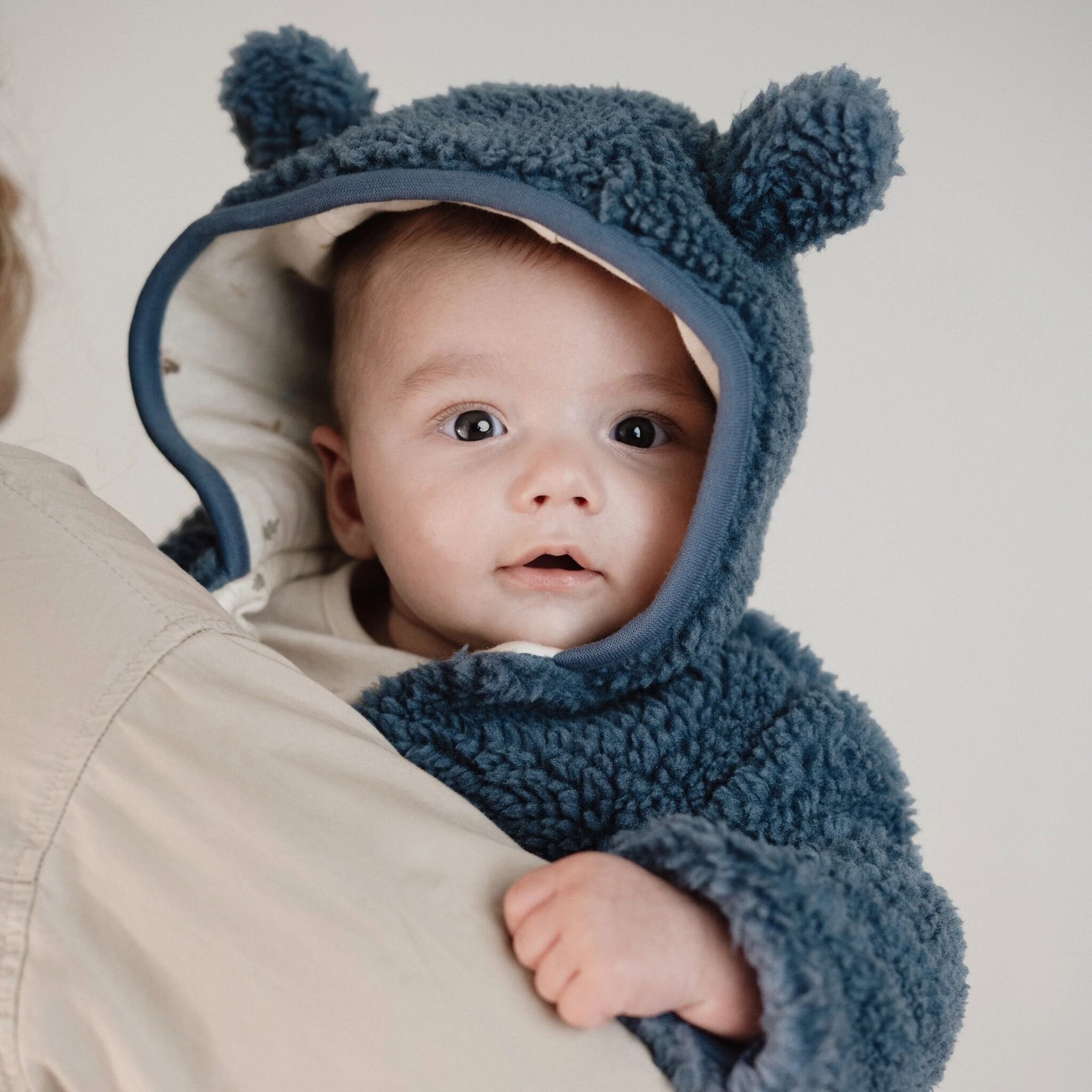 Giacca Teddy Bimbo Blu CL25092119 corredino e abbigliamento neonato | NANU' BABY