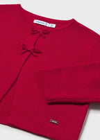 Giacchino Tricot Rosso MAYORAL 1307/50 corredino e abbigliamento neonato | NANU' BABY